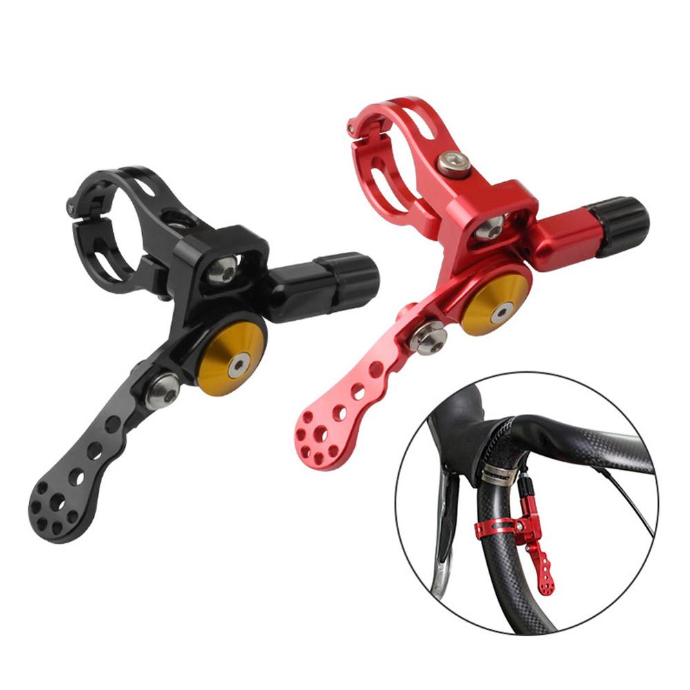 Mountainbike dropper håndtag joystick sadelrør cykel justerbar sadelpind ned mekanisk fjernbetjening håndtag shifter stil
