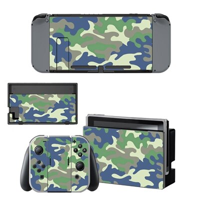 Cool CS Camouflage Sticker Vinyl Skin For Nintendo Switch NS Console Controller Protector Classic Cover Decals: YSNS0229