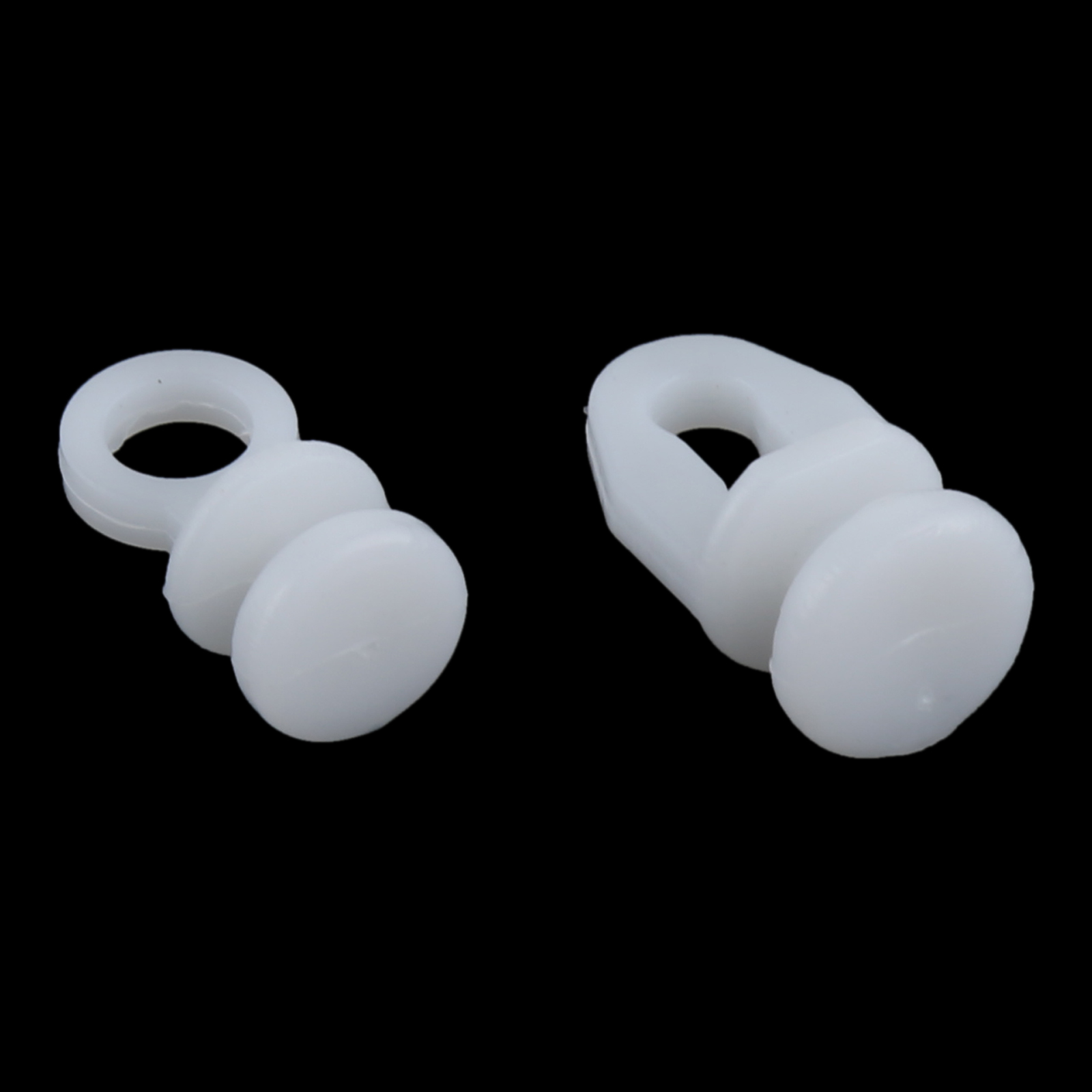 100Pcs Plastic Gordijn Haak Accessoires Gordijn Bal Track Haak Douchegordijn Roll Universele Sliding Haken Badkamer Accessoires