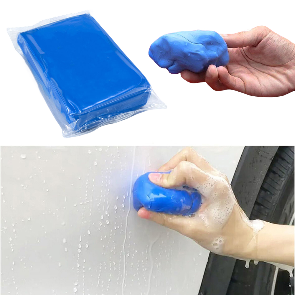 Barre d'argile magique bleue pour nettoyage de détails de voiture, outils d'entretien de peinture automobile, matériau de supérieure 100G, boue de lavage de voiture, 1 à 5 pièces
