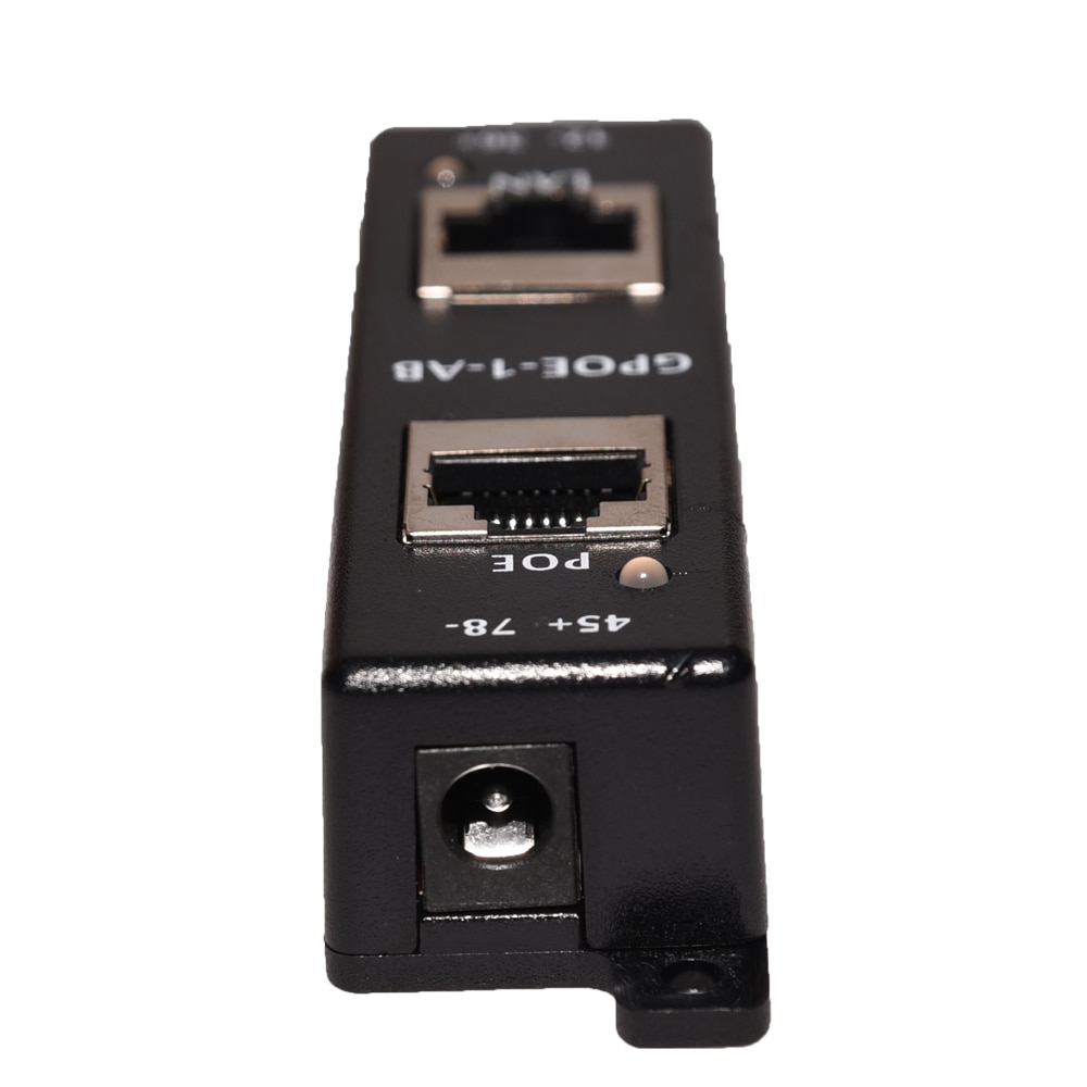 1 portin gigabitin virta ethernet poe -suuttimen kautta 802.3bt laitteen virtalähde ei sisälly: gpoe -1- ab