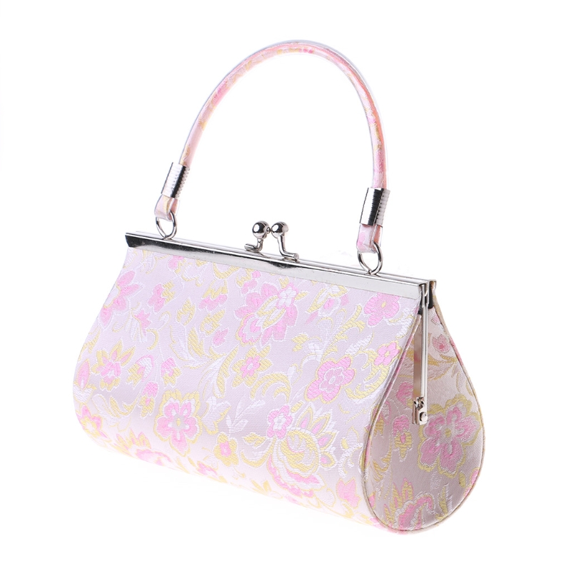 THINKTHENDO Frauen Dame Abend Party Handtasche Hochzeit Bankett Braut Kleine Kupplung Geldbörse Polyester Tasche