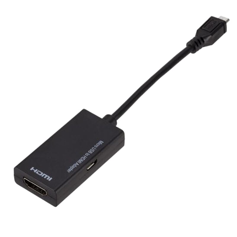 Cable adaptador Micro USB 2,0 a HDMI HDTV TV HD para teléfono móvil Samsung LG S7,
