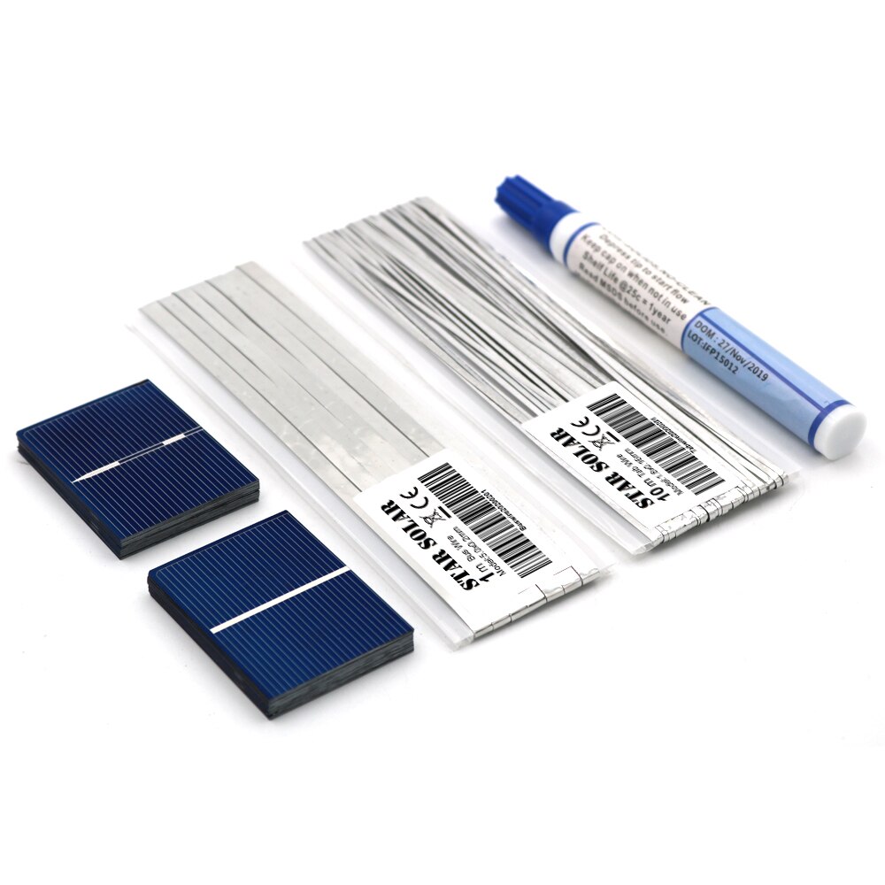 DIY Solar Cell Polycrystalline Silicon Sunpower Solar Panel Painel Cells DIY Charger Solar Bord 52 39 78 26mm 7W/8W/12W/16W/21W