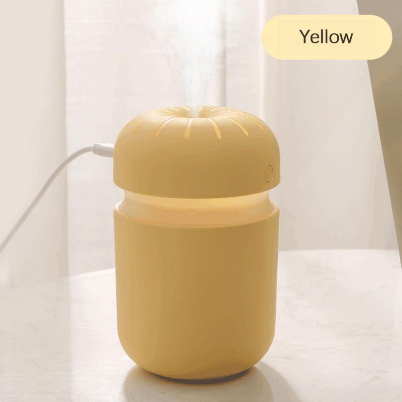 300ML Air Humidifier Ultrasonic Aroma Essential Oil Diffuser Mini USB Cool Mist Maker Aromatherapy With Colorful Light Car Home: 01