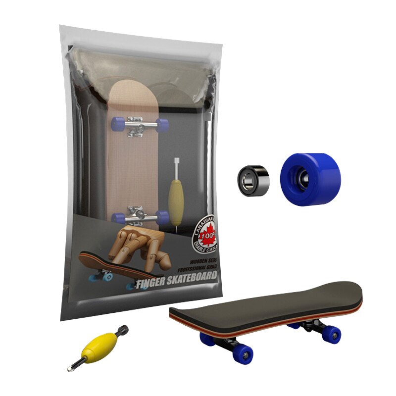 1 Set Holz Griffbrett Skateboard Kinder Deck Sport Spiel Ahorn Neuheit Finger Spielzeug für Erwachsene Kinder 6 Farben Neue