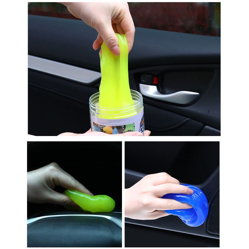 High-Tech Magic Dust Cleaner Compound Super Clean Slimy Gel For Phone Laptop Pc Computer Keyboard Clean Magic Dust Cleaner