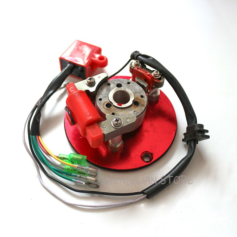 110cc 125cc 140cc Off-Road Motorfiets Horizontale Motor Refit Magneto Generator Rotor Stator Dirt Pit Bike