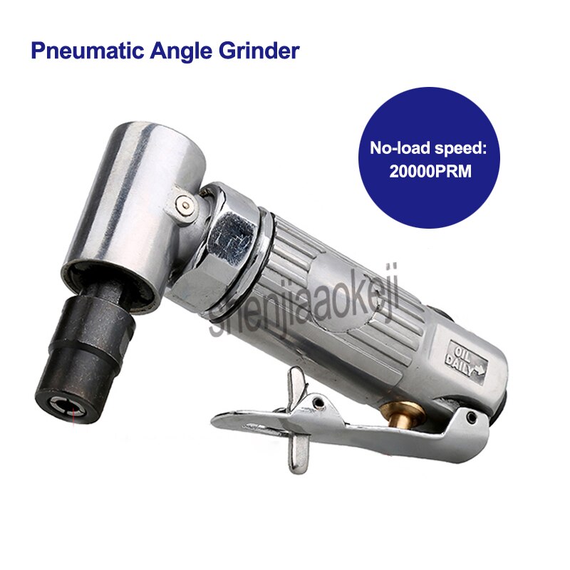 6mm Mini Angle Polishing machine Pneumatic Angle Grinder 90 Degree Air Die Grinder Tools 1pc