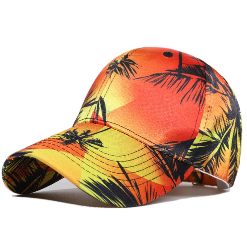 Imitatie Zijde Baseball Cap Vier Seizoenen Afdrukken Vrouwelijke Volwassen Hoed Outdoor Leisure Zon Bescherming Zonneklep Cap