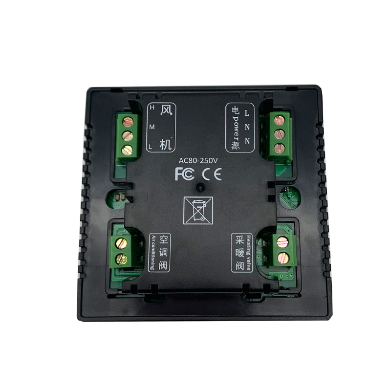 MH1821 110 V 220 V Touch Screen Black Back Licht Programmeerbare Thermostaat Warme Vloer Temperatuur Controller: MH1821 Water Black