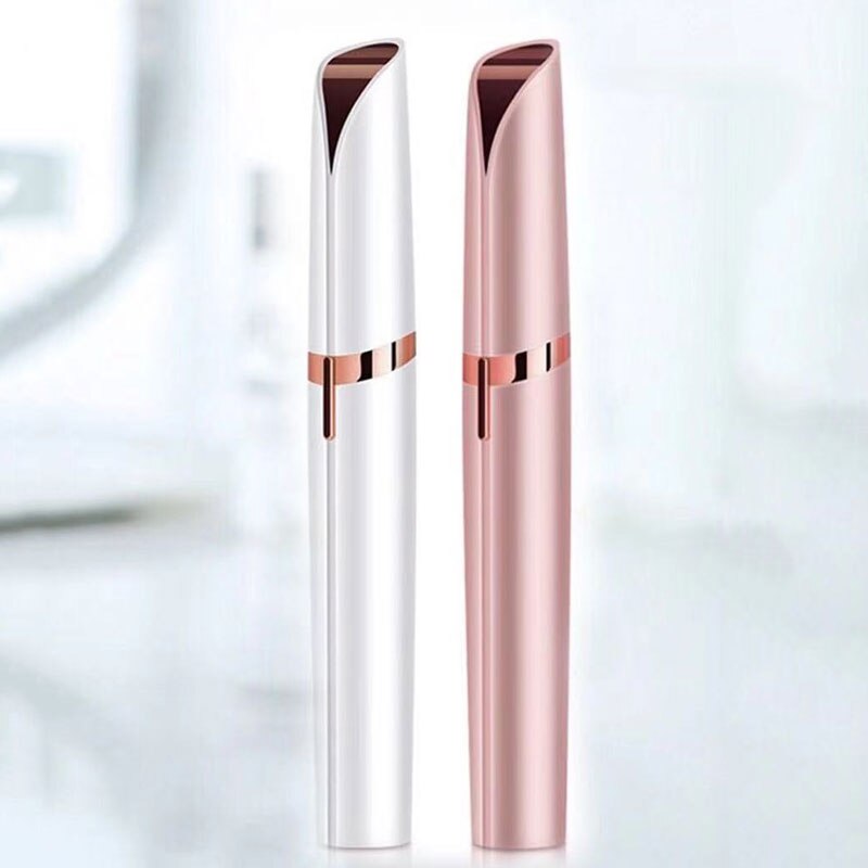 Mini stylo rasoir électrique pour femmes, rechargeable par USB, indolore, pour sourcils, visage et corps