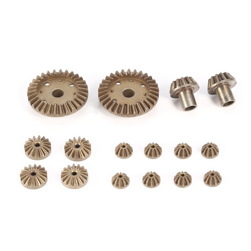 12T 24T 30T Motor- Fahren Getriebe Metall Vorne Hinten Differential Getriebe Aktualisierung Reparatur Teile Für Wltoys 12428 12423 12429 1/12 Rc Auto