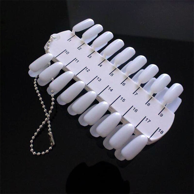 36 stuks nail art displaybord acryl oefenkleuren nagellakkaart displaypalet diy display nepnagels nail art tips plaat  k9 f 2