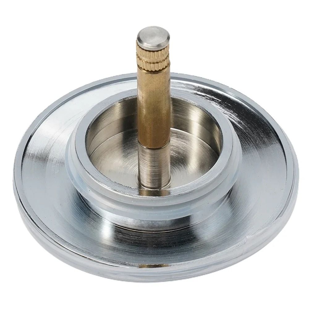 70mm Bathtub Plug Adjustable Bath Stopper Bathroom Tub Drain Filter Brass Pop Up Waste Stopper Strainer Accessory Only Flat Seal