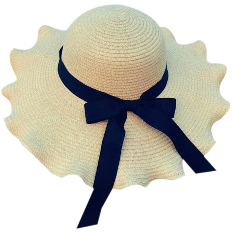 Zomer zomer volwassen bloemen strohoed fedora hoed dames zonneklep strand zonnehoed meisjes zonnehoed brede rand slappe panama voor vrouwen: Default Title