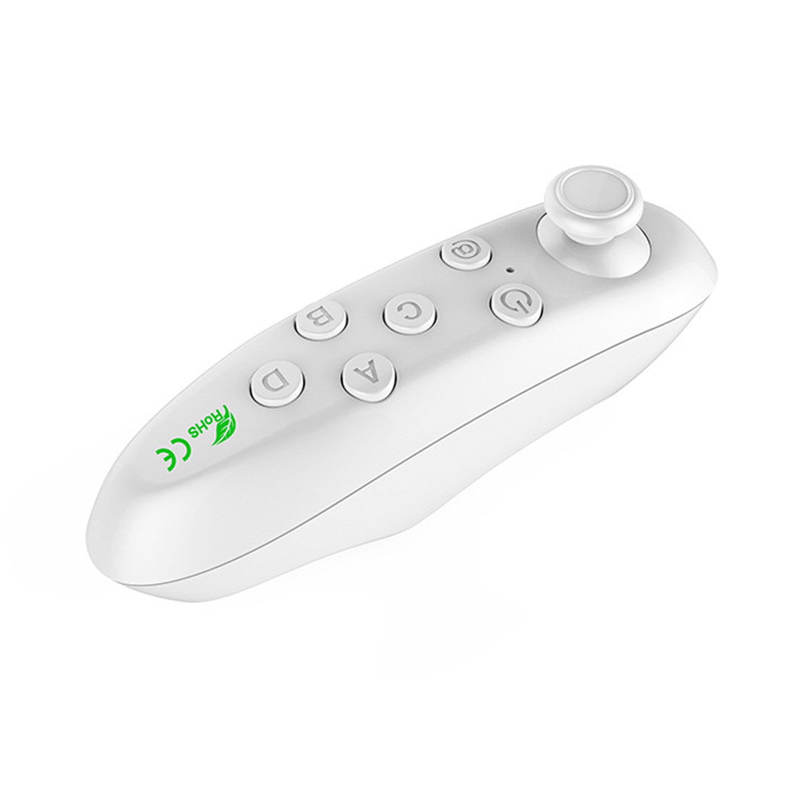 Wireless Bluetooth Gamepad Update VR Remote Controller For Android Joystick Game Pad Control For 3D Glasses VR: White
