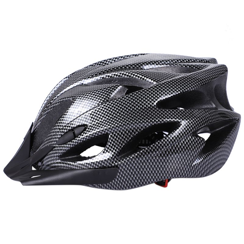 Carbon Bicycle Helmet Bike MTB Cycling Adult Adjustable Unisex Safety Helmet