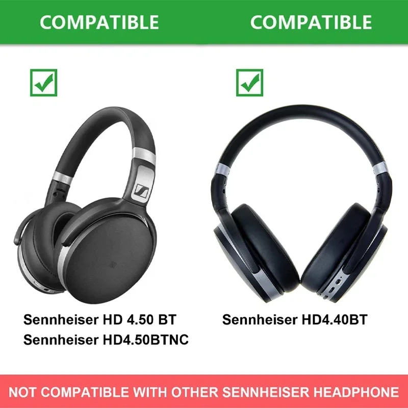 Almohadillas de repuesto para auriculares Sennheiser HD4.50BT HD4.50BTNC HD450BT 4.40BT HD4.40BT