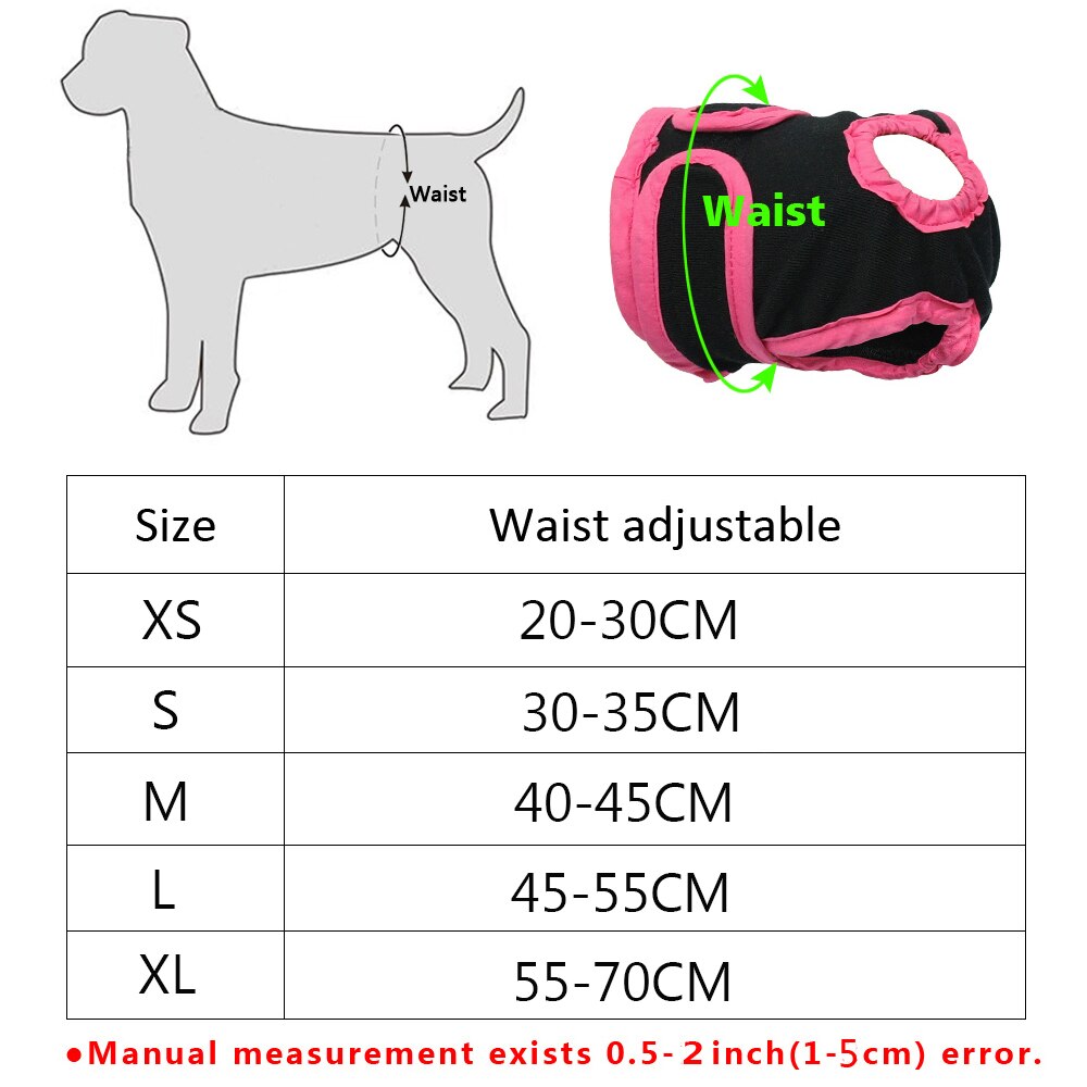 Pantalon physiologique pour chiens féminins | 1 pièce, short pour chiots, couche-culotte de sous-vêtements respirante pour petits lits filles chiens, fournitures pour animaux domestiques