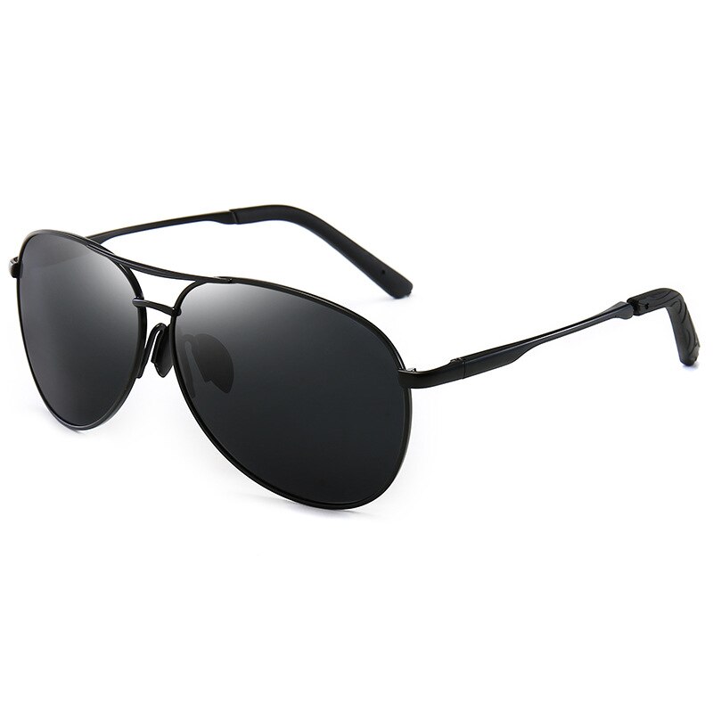 MYT_0252 Luchtvaart Metail Frame Gepolariseerde Zonnebril Mannen Zonnebril Vrouwen Piloot Mannelijke Zonnebril Rijden: C1 Black Gray