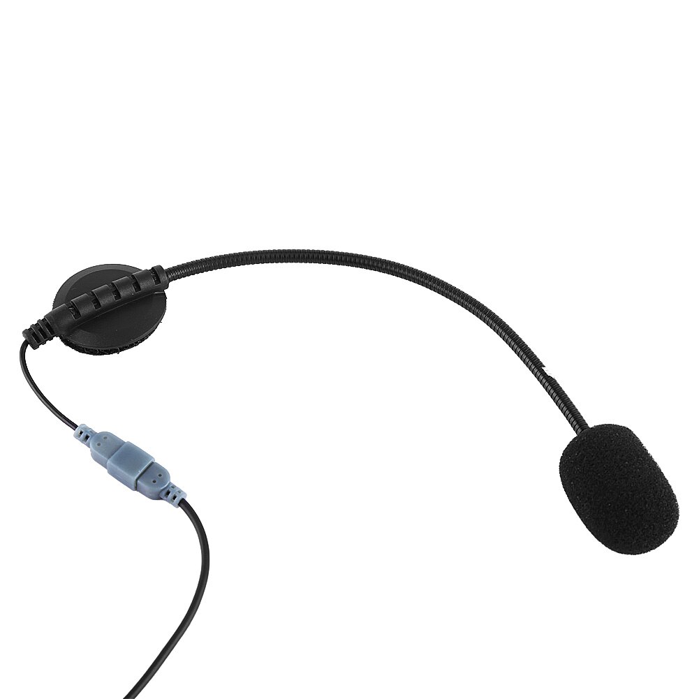 Tillbehör bluetooth headset hörlursmikrofon för  v8 motorcykelhjälm intercom brusreducerande mikrofon