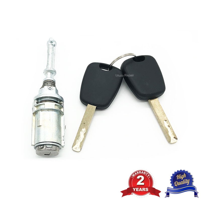 FRONT LEFT RIGHT DOOR LOCK BARREL WITH TWO KEYS FOR CITROEN C2 C3 C4 9170T9