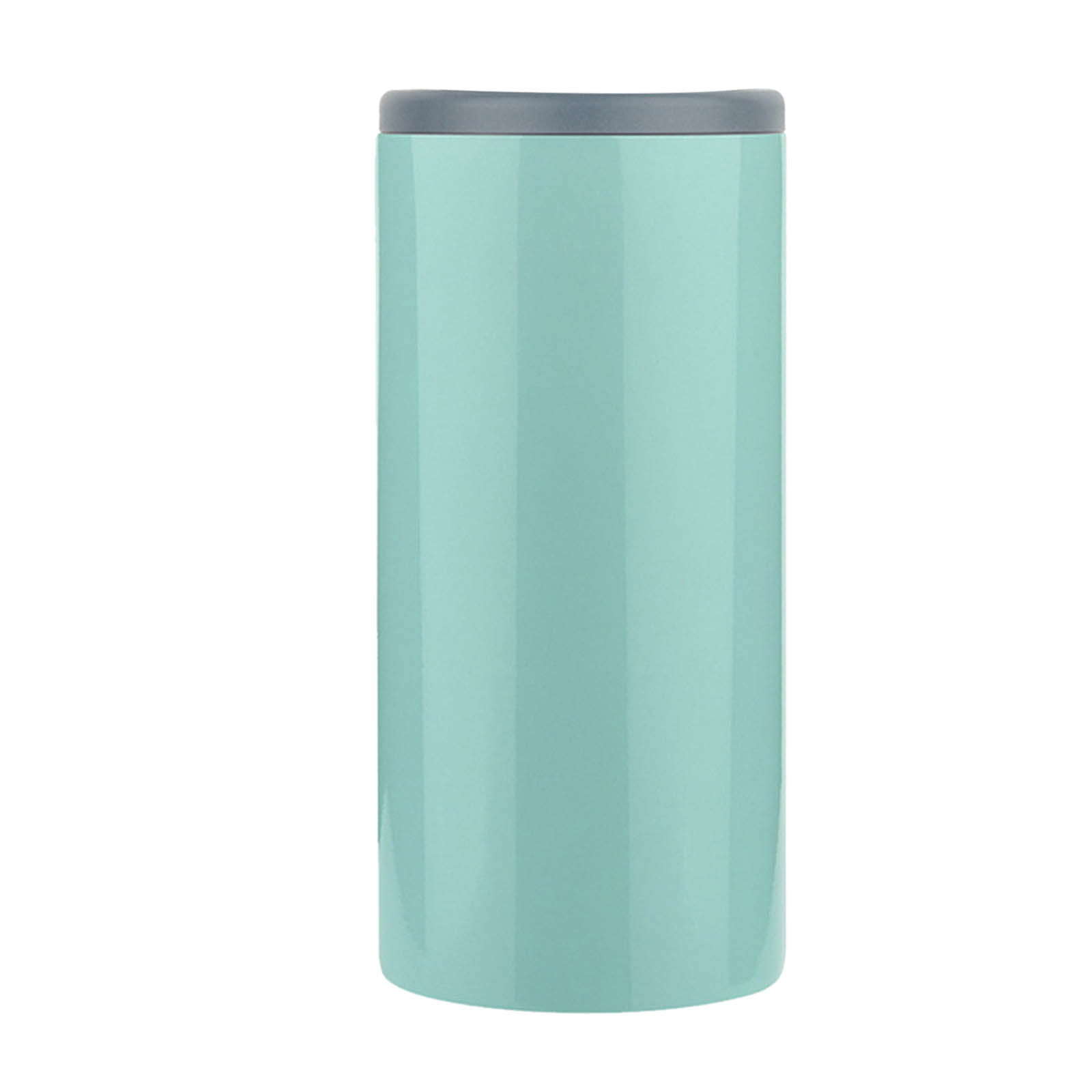 12oz Insulated Slim Can Stainless Steel Can Cooler for Slim Beer Insulated Can Cooler for Regular Cans,Tall Skinny Cans, Bottles: Mint Green