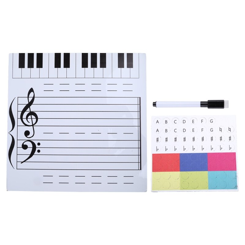 Magnetic Music Notation Whiteboard Teaching Aid Instrument Music Learners