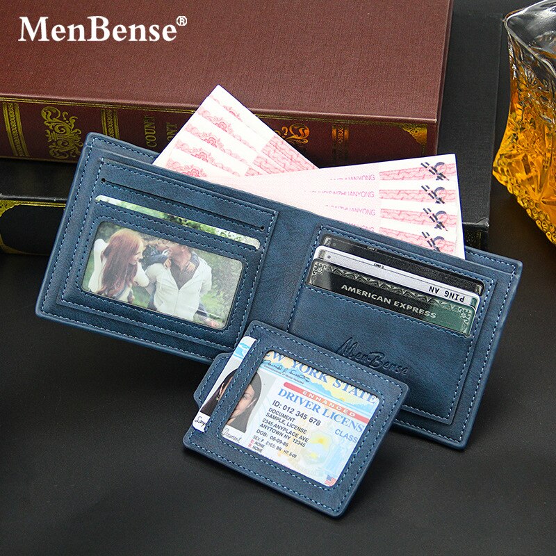 MEN'S Wallet Short Casual Men's Bag Card Bit More Draw Card Short MEN'S Wallet