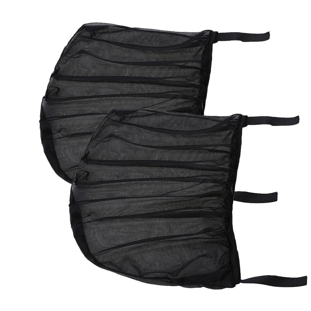 2 Pc Auto Side Rear Window Zonneklep Shade Mesh Cover Shield Uv Protector Venster Bescherming Film Cover Achterruit zonnescherm
