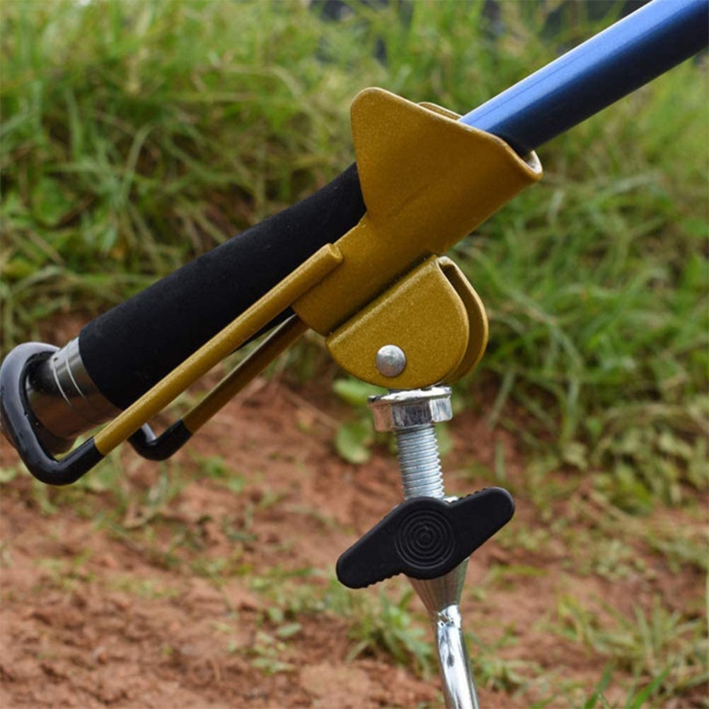 Upgraded Rod Holders for Bank Fishing,Fish Rod Holder Ground, Fishing Rod G99D