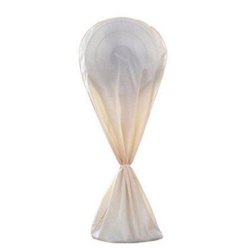 Fan Cover PEVA All-in-One Waterproof Anti-dust Fan Storage Bag Protective Cover With Zipper: beige L
