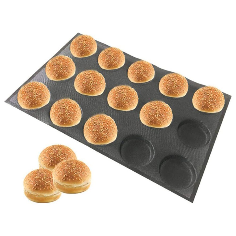 Silicone Forms Moldes Para Pan Style Round Shape Red Bread Form/Loaf Pan