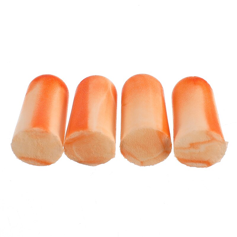 8Pcs Soft Foam Ear Plugs Sponge Wireless Noise Reduction Earplug Motion Sleep Earplug Protective Colorful