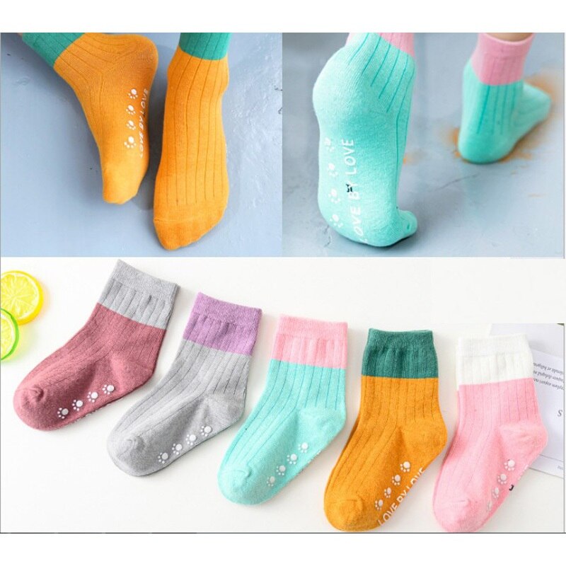 Non Slip Boy's Socks Mix Set 5 Pcs CC CHB2500821 00 main image 0