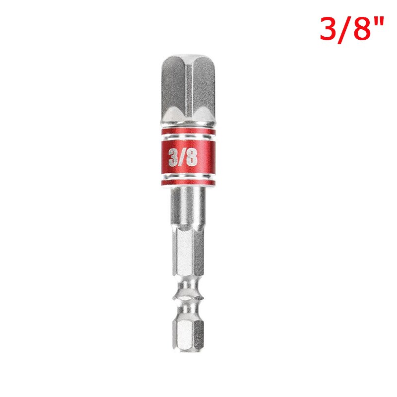 1/4 " 3/8 " 1/2 " omformer socket adapter sekskantet skaft slagadapter driver sæt forlængerstang bore topnøgle værktøj tilbehør: Type-b