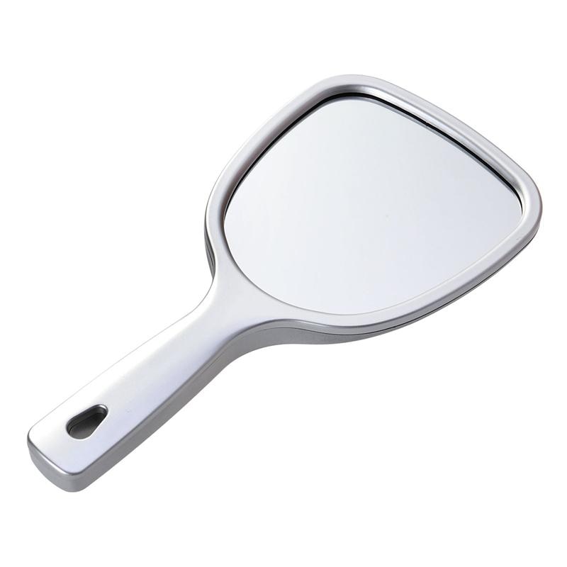 1pc miroirs à main double face, miroirs cosmétiques à contrôle oral, miroir grossissant 2x et 3x, outil de maquillage