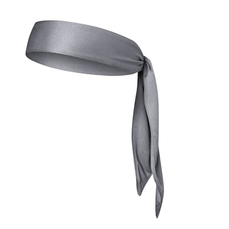 Head Tie Sports Headband Sweat Absorption Hair Hoop Stretchable Moisture Wicking Running Tennis Working Out Supply