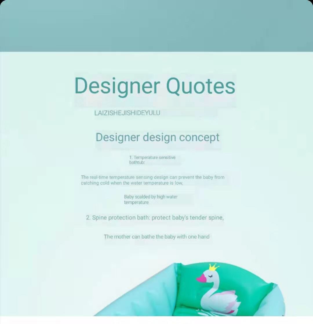 Verdikte Baby Bad Met Thermische Isolatie En Opblaasbare Bad Kan Worden Gebruikt Voor Zitten En Liggen Baby, grote Formaat En Makkelijk Te C