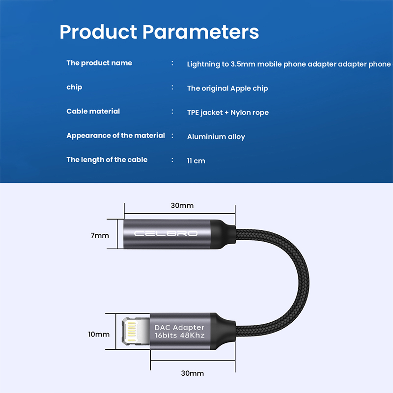 3 sztuki do 3.5mm AUX Adapter do iPhone 14 13 12 Pro Audio rozdzielacz słuchawkowy 3 5 Jack kabel do iOS 14