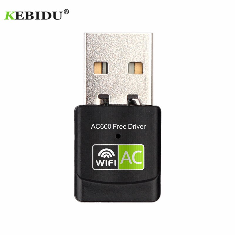 Kebidu 600Mbps Dual Band 2.4G + 5Ghz Gratis Driver Usb Wifi Adapter Wifi Antenne Wifi Dongle Laptop pc Ontvanger RTL8811CU