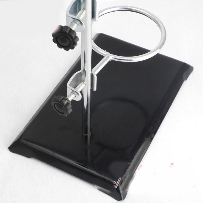 50cm retort stand iron stand with clamp clip laboratory ring stand educational equipment