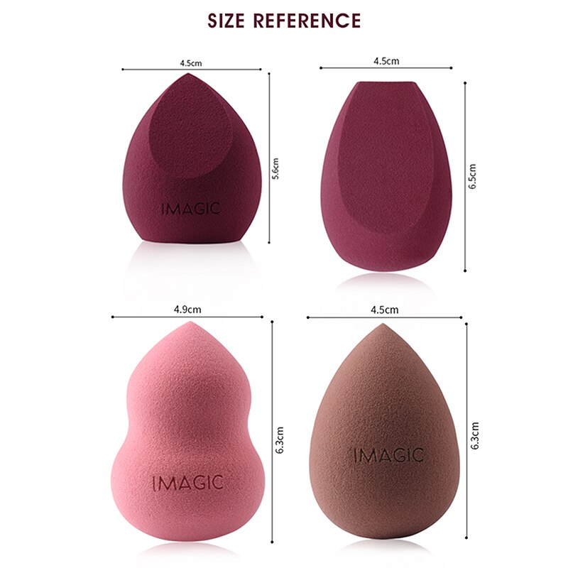 IMAGIC Makeup Foundation Sponge Makeup Cosmetic Puff Powder Smooth Beauty Cosmetic Make Up Sponge Puff