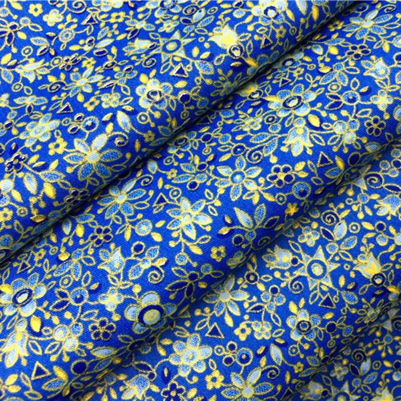 thumbnail image 2 of Textile Station 100% Cotton Canvas Fabric – Floral Polka Dot – 58" Wide, 250 Thread Count – By The Meter, UK Made 2 of 6