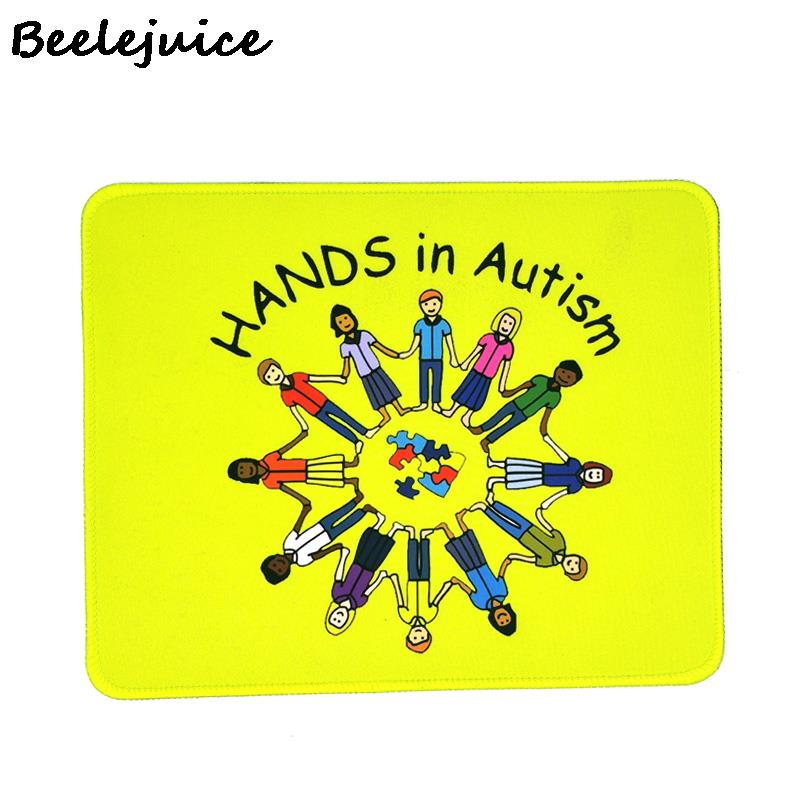 Autism pattern Mouse Pad Desk Pad Laptop Mouse Mat for Office Home PC Computer Keyboard Cute Mouse Pad Non-Slip Rubber Desk Mat