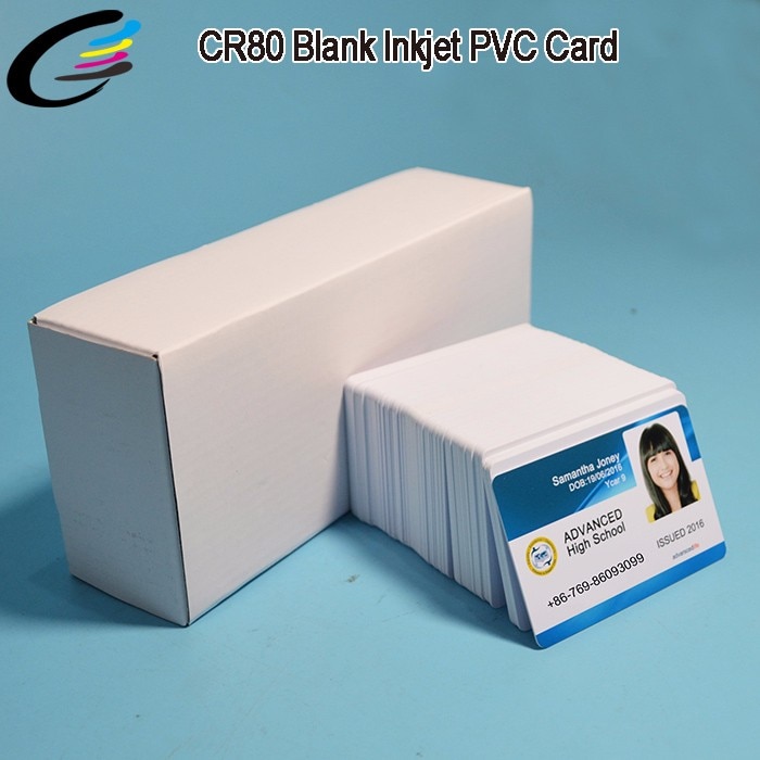 Cheap Price Matt PVC ID Card 230pcs blank white card for Inkjet Printing
