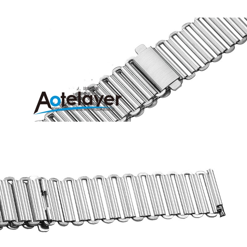18mm 20mm 22mm schnell Freisetzung Edelstahl Uhrenarmband Metall Bonklip Uhrenarmband Universal- Uhrenarmband Zubehör mit Werkzeug