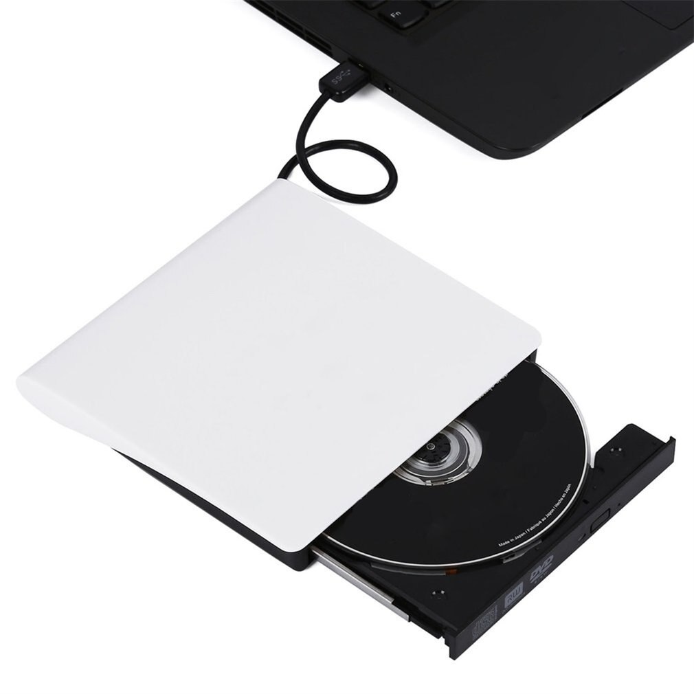 Practical External Hard Drive Box Platic USB3.0 Portable External Interface Hard ODD HDD Drive Box SATA Disc