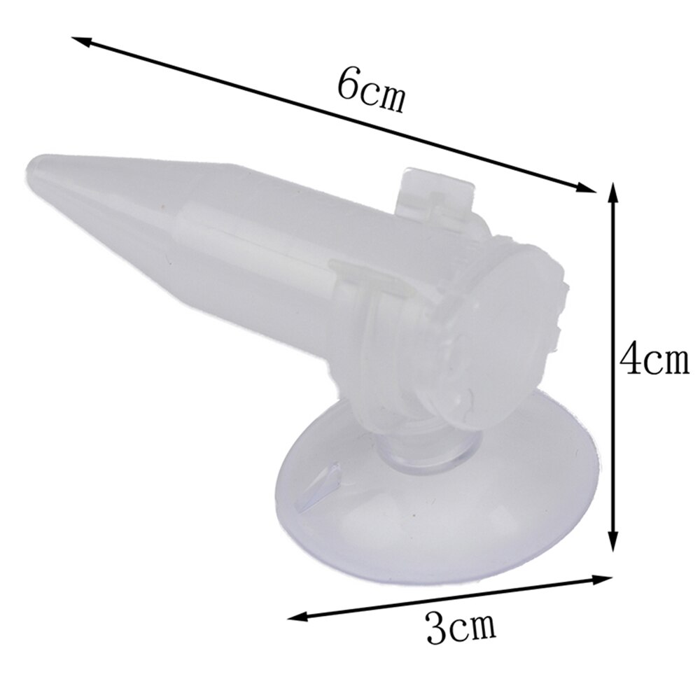 Automatic Fish Feeder Tapered Aquarium Worm Feeder Funnel Cup With Suction Cup Fish Food Dispenser